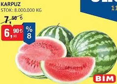 KARPUZ KG fiyat ve kampanya bilgisi
